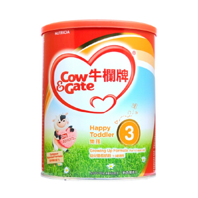 港版Cow&Gate牛栏牌3段乐孩幼儿助长奶粉900g