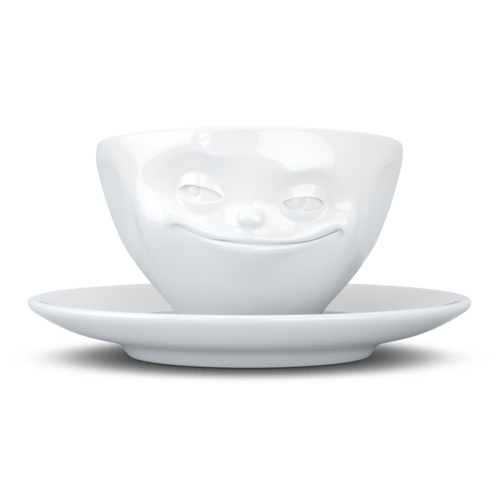 【授权商品】德国原产Fiftyeight Tassen陶瓷卡通表情碗咖啡碗咖啡杯100ml