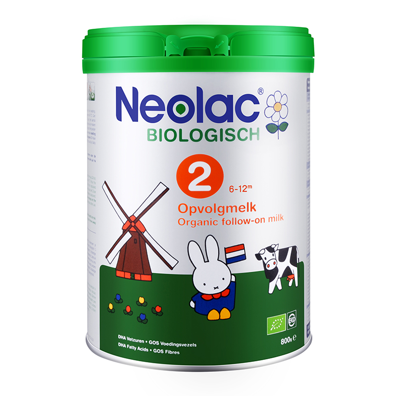荷兰悠蓝Neolac有机奶粉2段800g