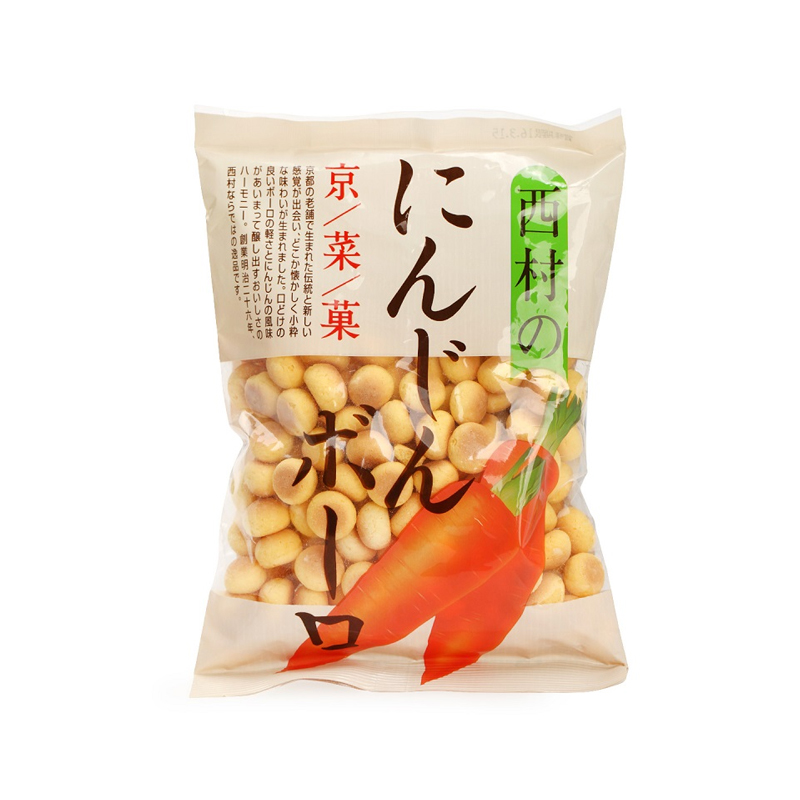 日本进口 西村奶豆小馒头 胡萝卜味 95g/袋