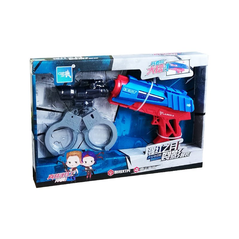 泰真TZ-107声光电动枪猩红之月-裂影套装模型玩具枪