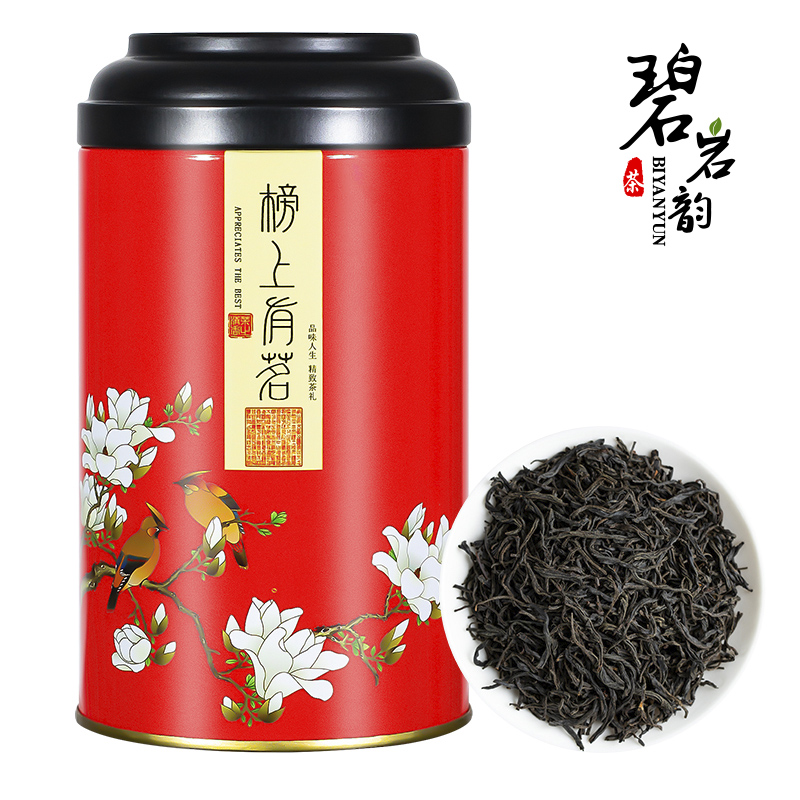 碧岩韵 茶叶果香正山小种125g罐装榜上有名