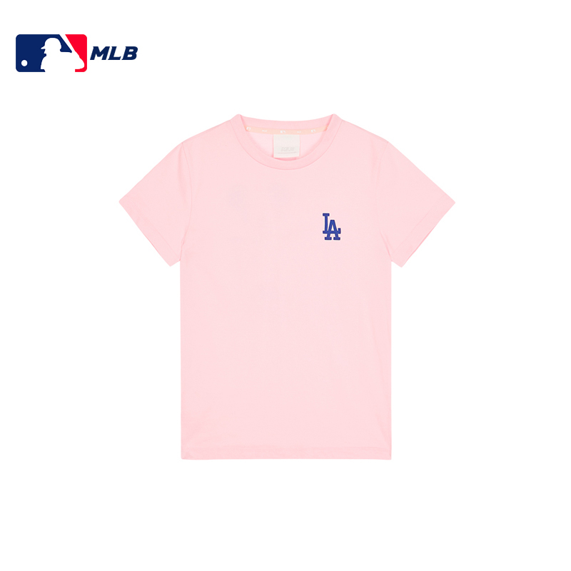 MLB T恤米奇系列短袖粉色蓝标LA31TSK1031-07P-M