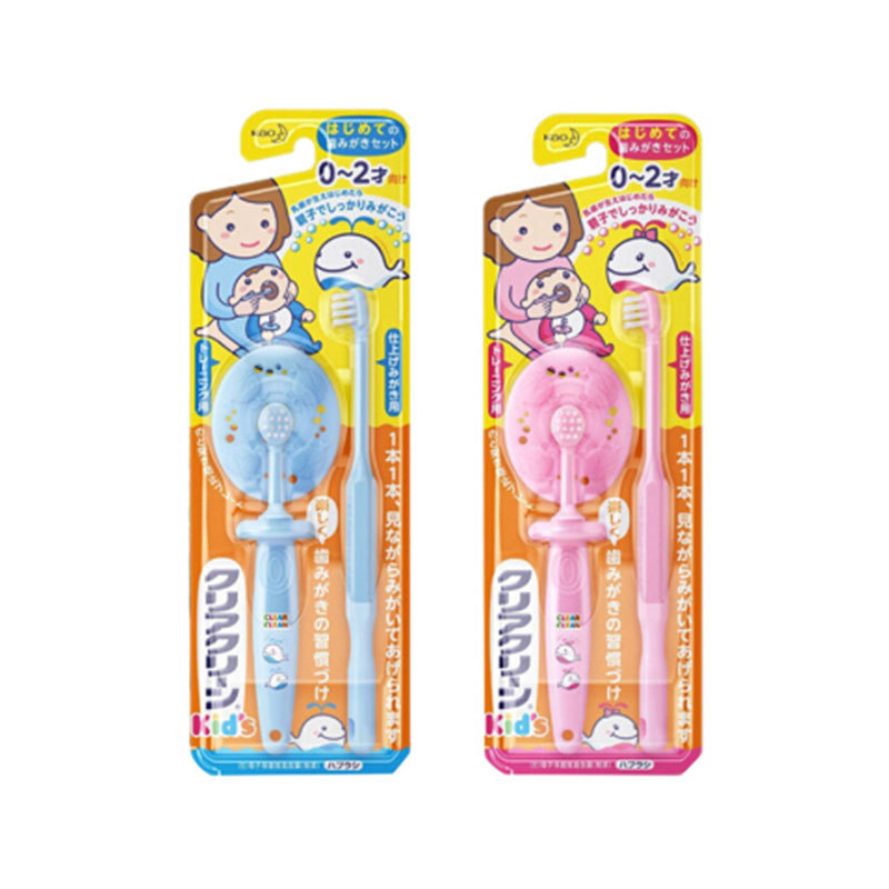 日本花王KAO儿童训练牙刷0-3岁颜色随机