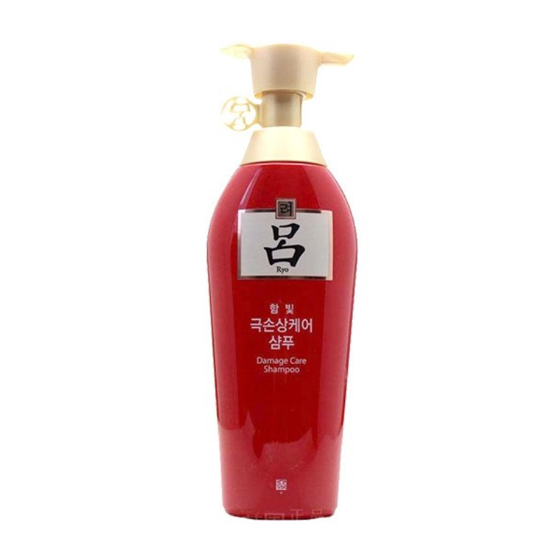 【一般贸易】韩国 Ryo/吕 红吕含光耀护损伤修护洗发水 400g