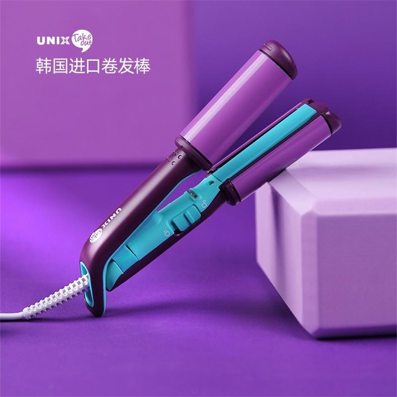 UNIX 迷你兩用直髮夾-紫色UCI-B2503