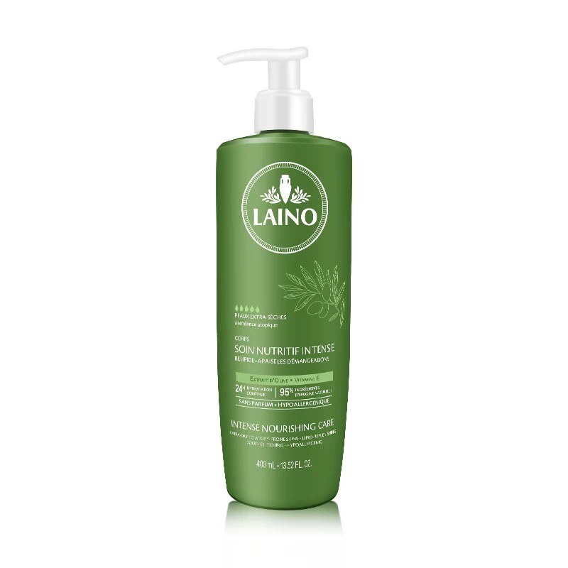 法国 LAINO蕾娜 橄榄身体营养保湿乳400ML