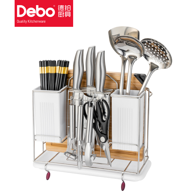 德国Debo德铂西弗勒斯刀具套装不锈钢厨房工具组合25件套