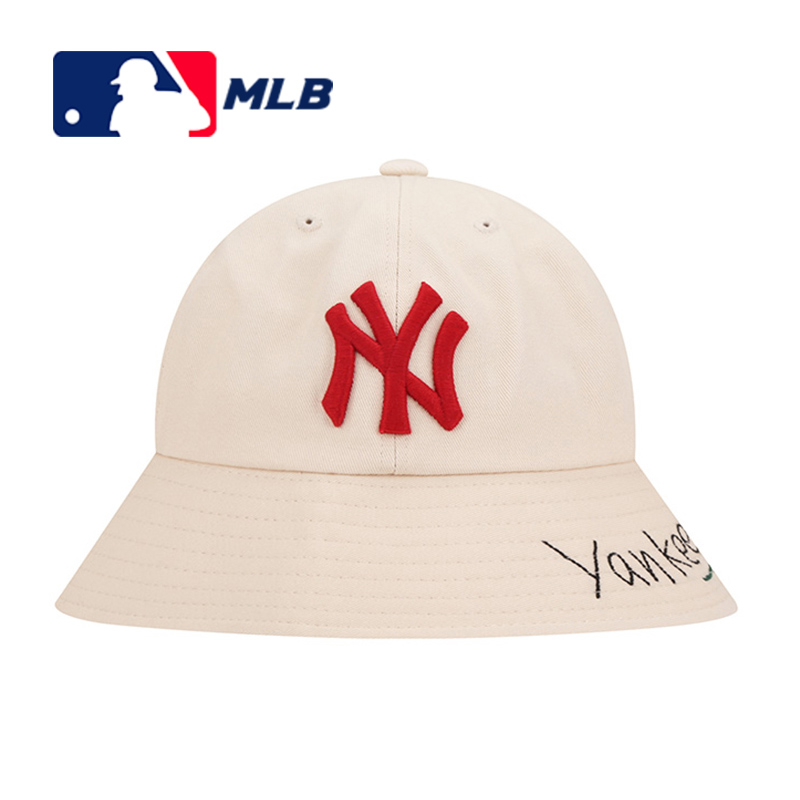 MLB美职棒棒球 渔夫帽米白色红标NY（带花）5732CPHF911-50I-57