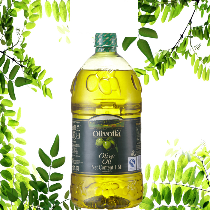 欧丽薇兰食用油 压榨 纯正橄榄油 1.6L