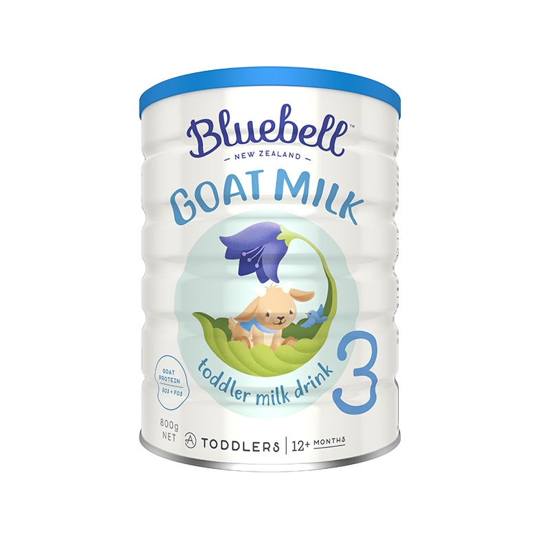 新西兰宝乐贝儿Bluebell羊奶粉3段800g
