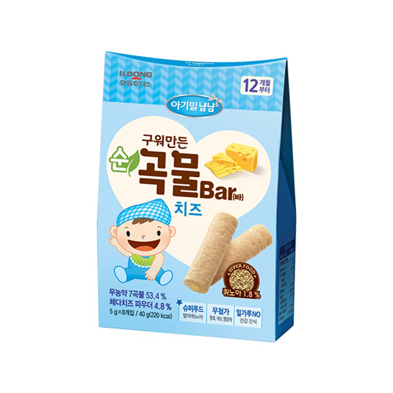 韩国日东福德食纯谷物棒(芝士味)40g