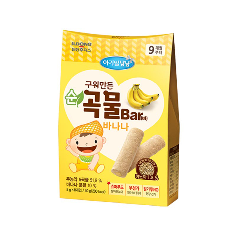 韩国日东福德食纯谷物棒(香蕉味)40g