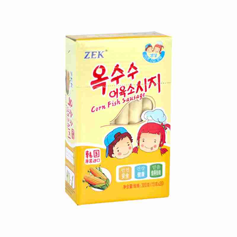 韩国ZEK玉米鳕鱼肠盒装-300克