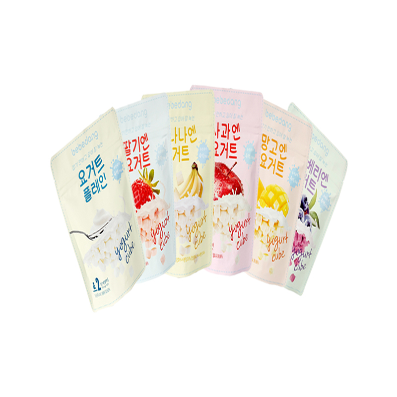 韩国原装进口bebedang酸奶溶豆组合 五种口味各一16g*5