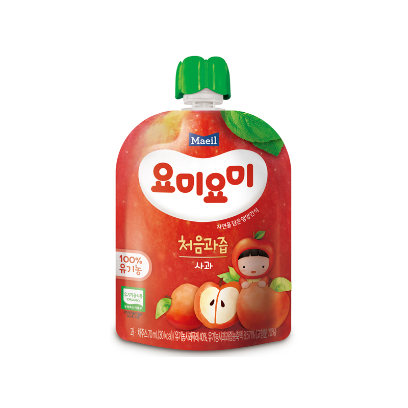 韩国原装Maeil每日吖咪果泥(苹果味)70ml