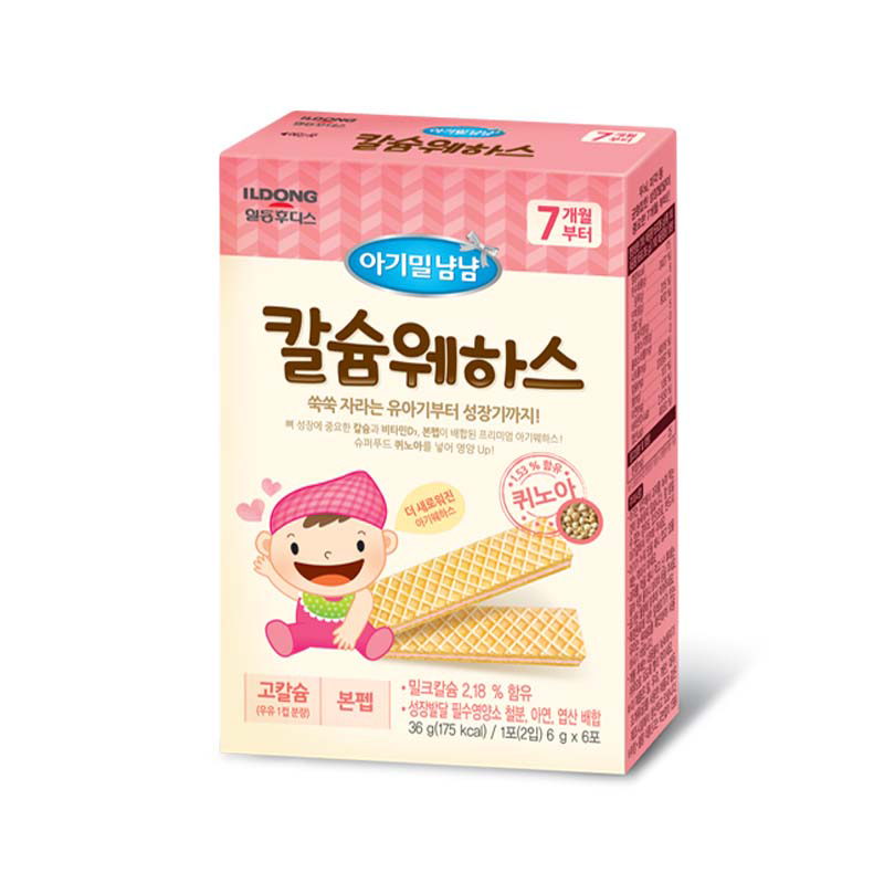 韩国日东福德食维夫饼干(加钙)36g