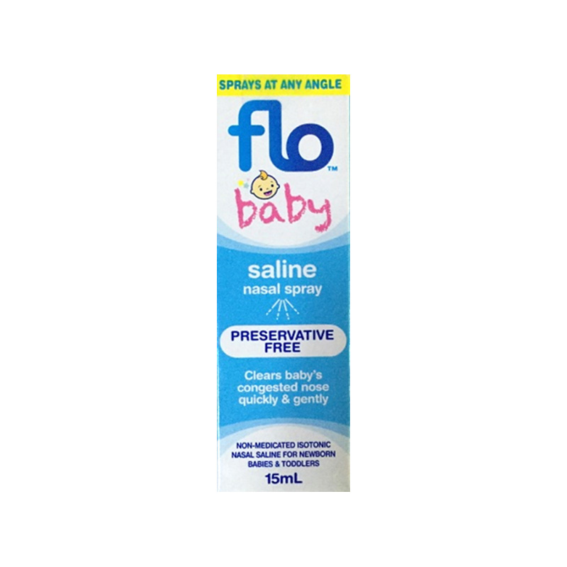 澳洲Flo baby鼻喷纯洁盐水喷雾 15ml