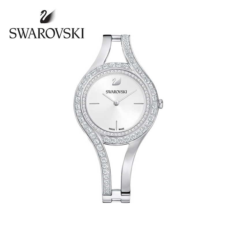 SWAROVSKI施华洛世奇ETERNAL 女士腕表, 金属手链, 白色, 不锈钢5377545