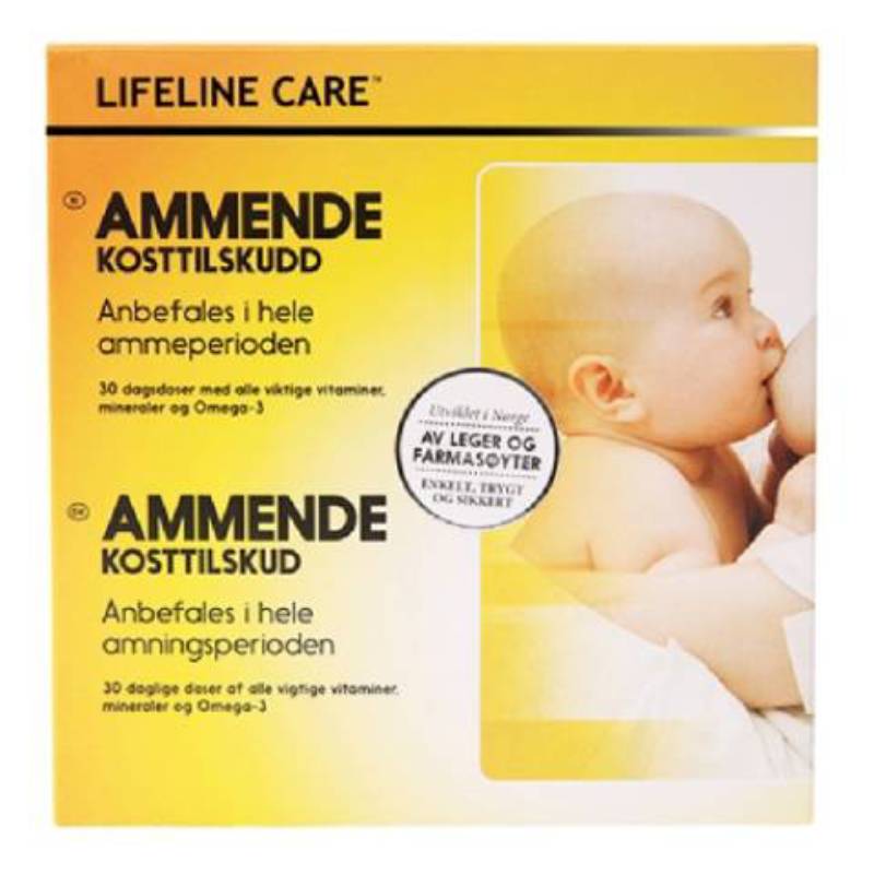 挪威Lifeline care哺乳期营养素 120粒/盒