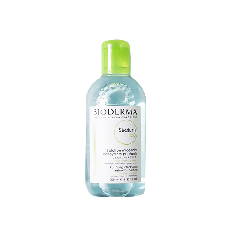 法国Bioderma/贝德玛 净妍多效洁肤液卸妆水绿水 250ml