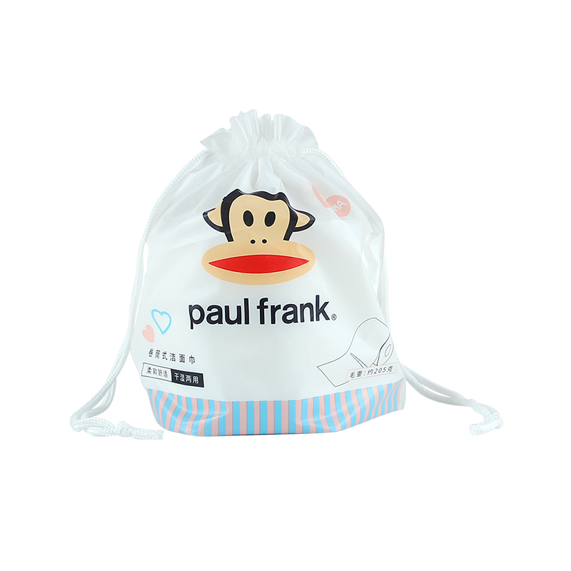 中国Paul Frank大嘴猴卷筒式洁面巾 60片