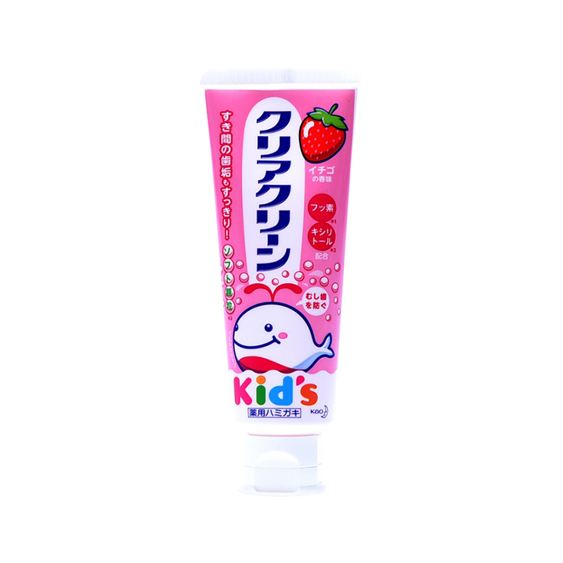 【日本直邮】KAO 花王 儿童牙膏 草莓味 70g