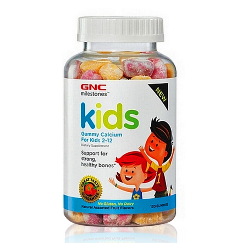 GNC儿童钙复合软糖120粒