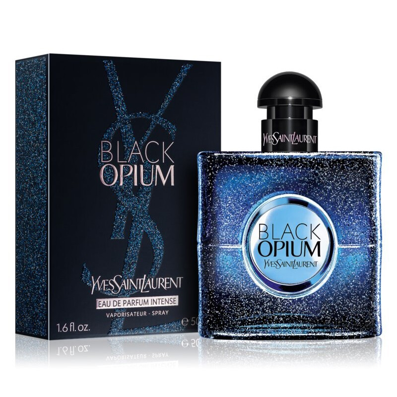 圣罗兰（YSL） 黑鸦片Black Opium黑色奥飘茗黑鸭片女士香水 限量版蓝鸦片50ml