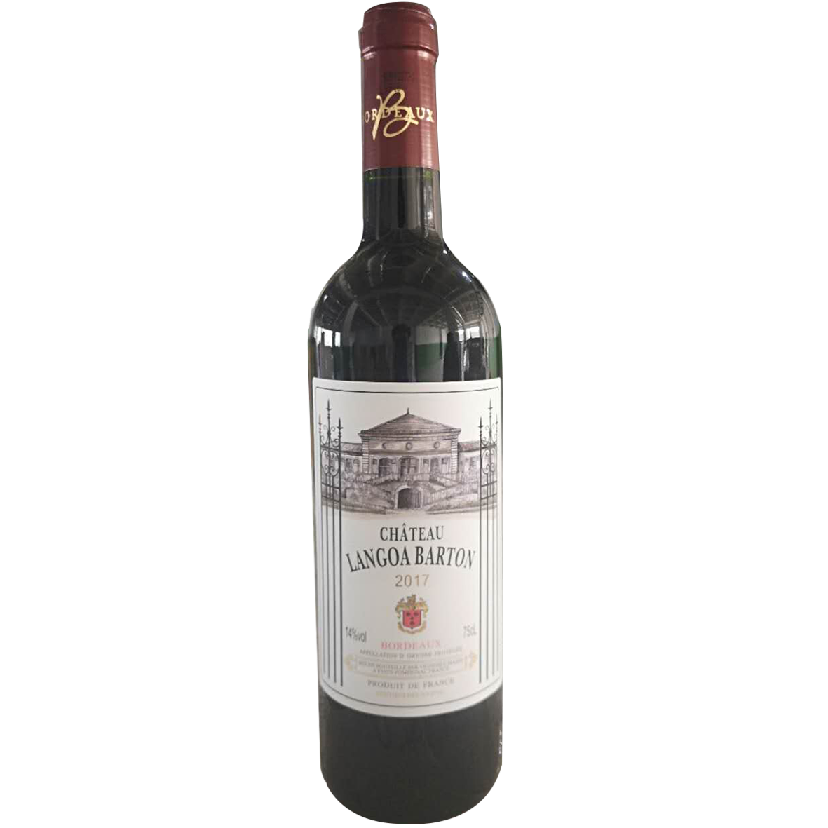 法国朗歌巴顿干红葡萄酒750ml
