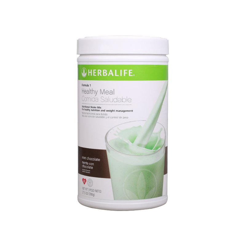 美国HERBALIFE 康宝莱 健康膳食营养代餐粉（奶昔） 薄荷味 780克/瓶