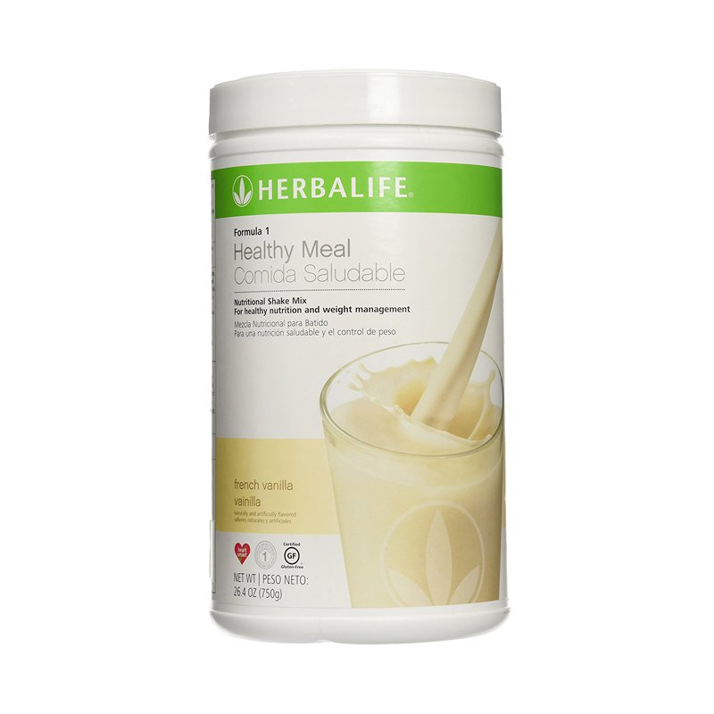 美国HERBALIFE 康宝莱 健康膳食营养代餐粉（奶昔） 香草味 750克/瓶