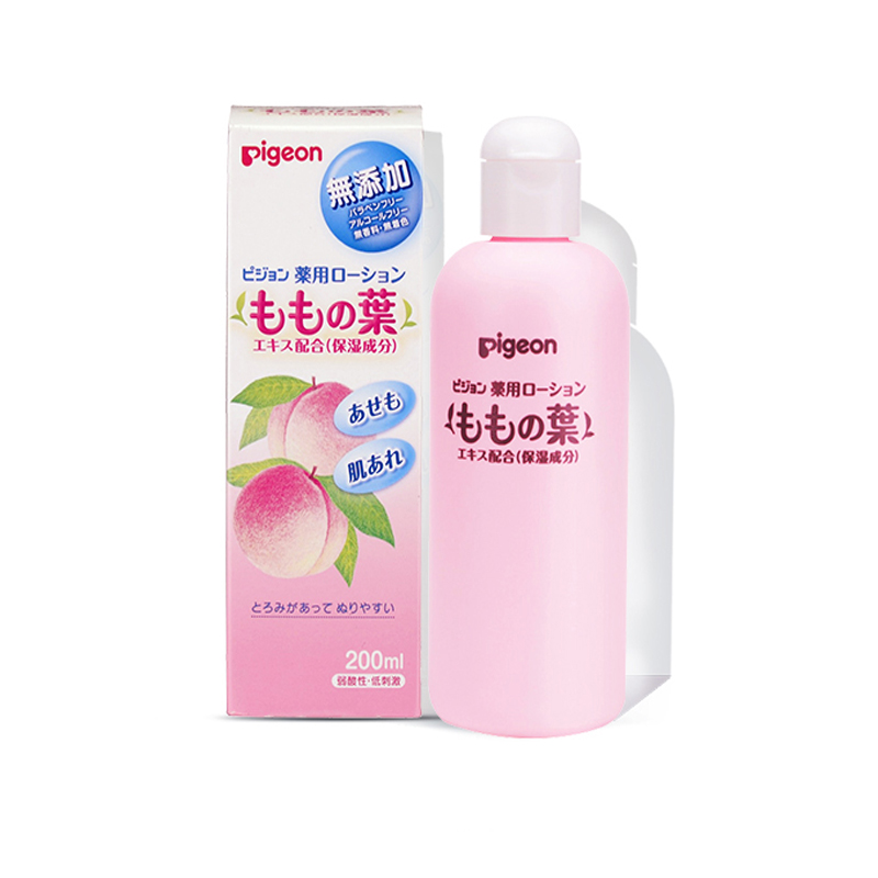 日本Pigeon贝亲桃子水痱子水（液体爽身粉）200ml