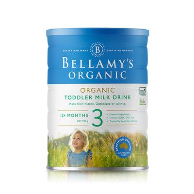 【每日推荐】新版澳洲贝拉米Bellamy's Organic 贝拉米奶粉3段