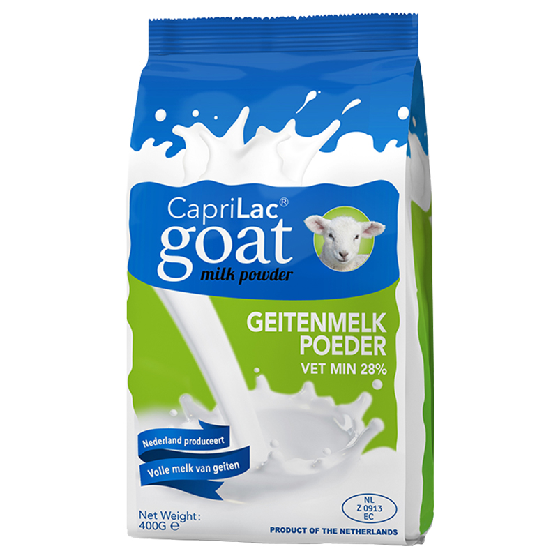【每日推荐】CapriLac荷兰进口山羊奶粉400g袋高钙全脂纯羊奶粉儿童成人中老年