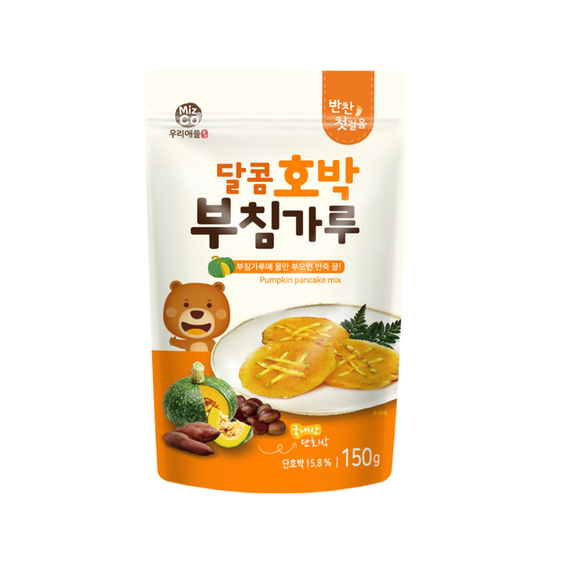 韩国原装进口宝宝饭桌煎饼用粉(甜南瓜)150g