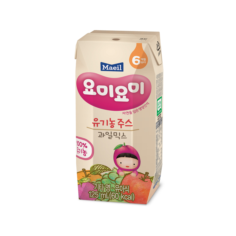 韩国原装进口每日吖咪果汁 (综合水果)125ml