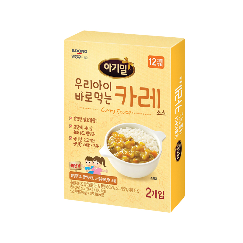 韩国原装进口日东福德食拌饭酱 （咖喱味）160g