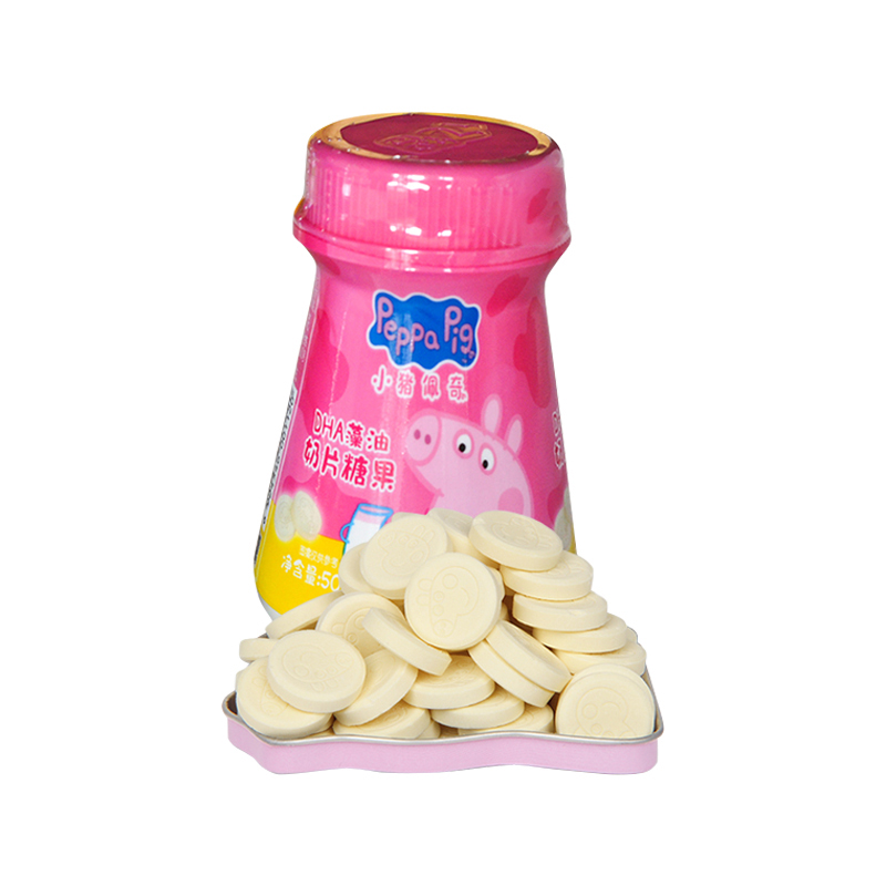 小猪佩奇奶片糖（DHA藻油）50g