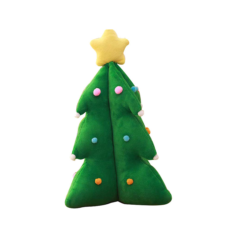 爱满屋 毛绒圣诞树圣诞节毛绒玩具礼品礼物35cm