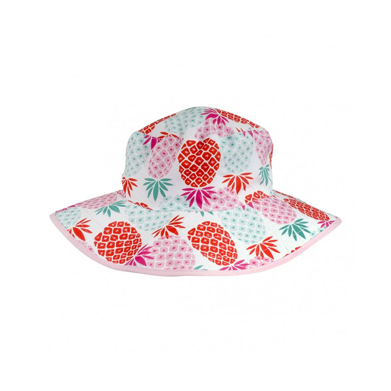 澳洲BANZ 宝宝防晒轻薄透气太阳帽 热带水果2-5岁