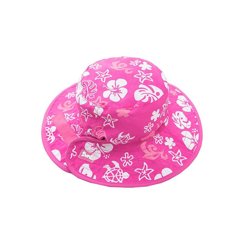 澳洲BANZ 宝宝防晒轻薄透气太阳帽 粉色海龟0-2岁