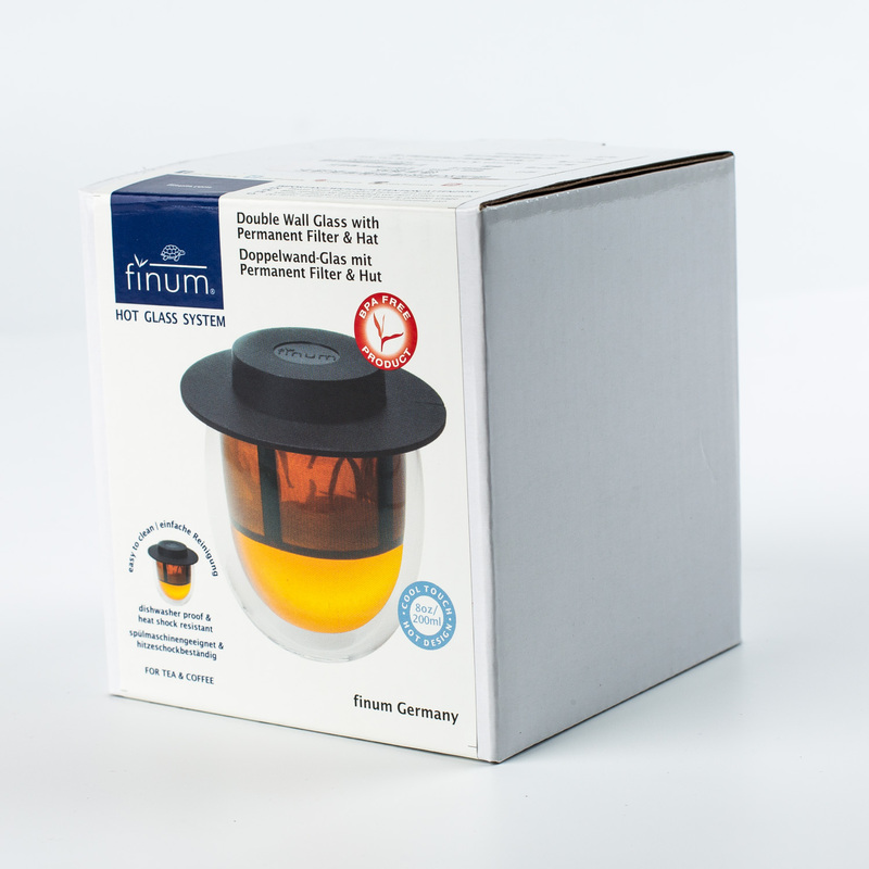 德国原产finum芬伦双层玻璃茶杯茶具茶壶200ml