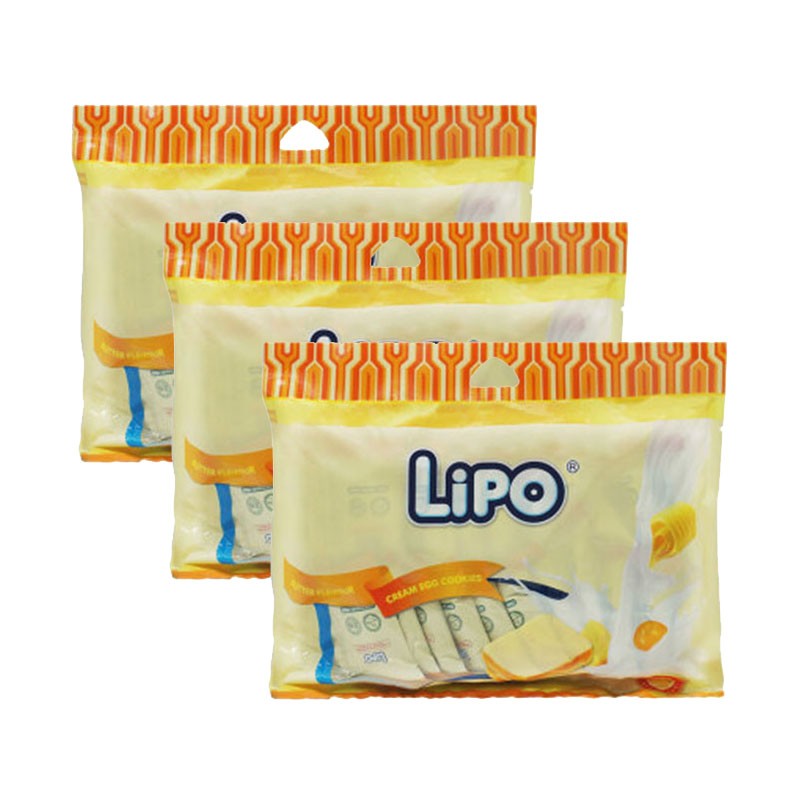 LIPO 黄油味面包干 200G*3