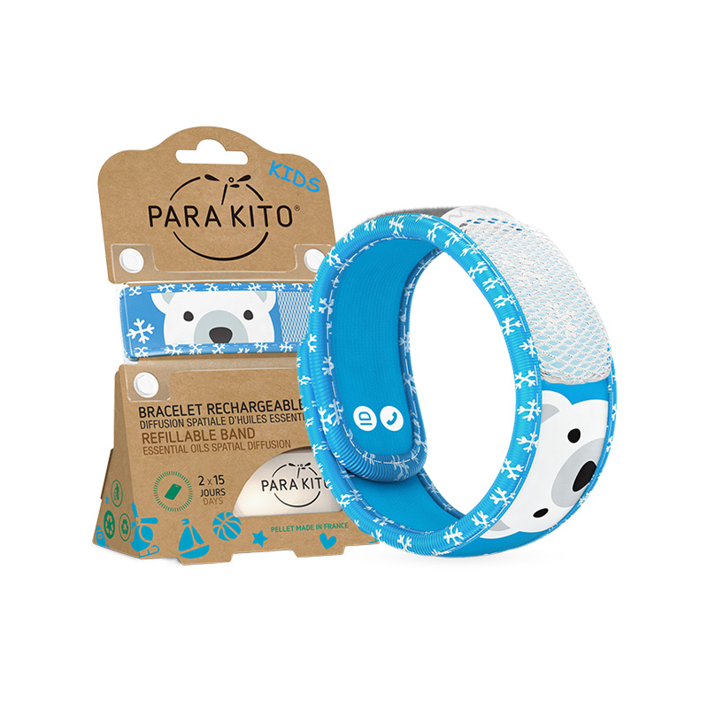 法国帕洛 儿童驱蚊手环（含2驱蚊片）北极熊