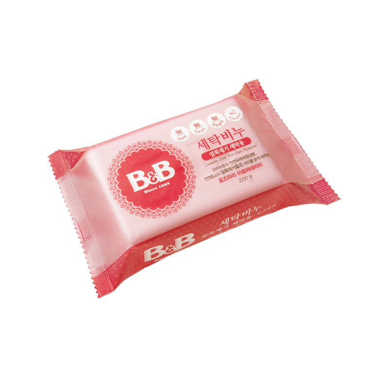 韩国保宁B&B洗衣香皂-斑点去除专用200g（迷迭香）