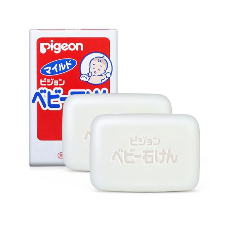 日本贝亲Pigeon 纯天然植物精华婴儿香皂 90g