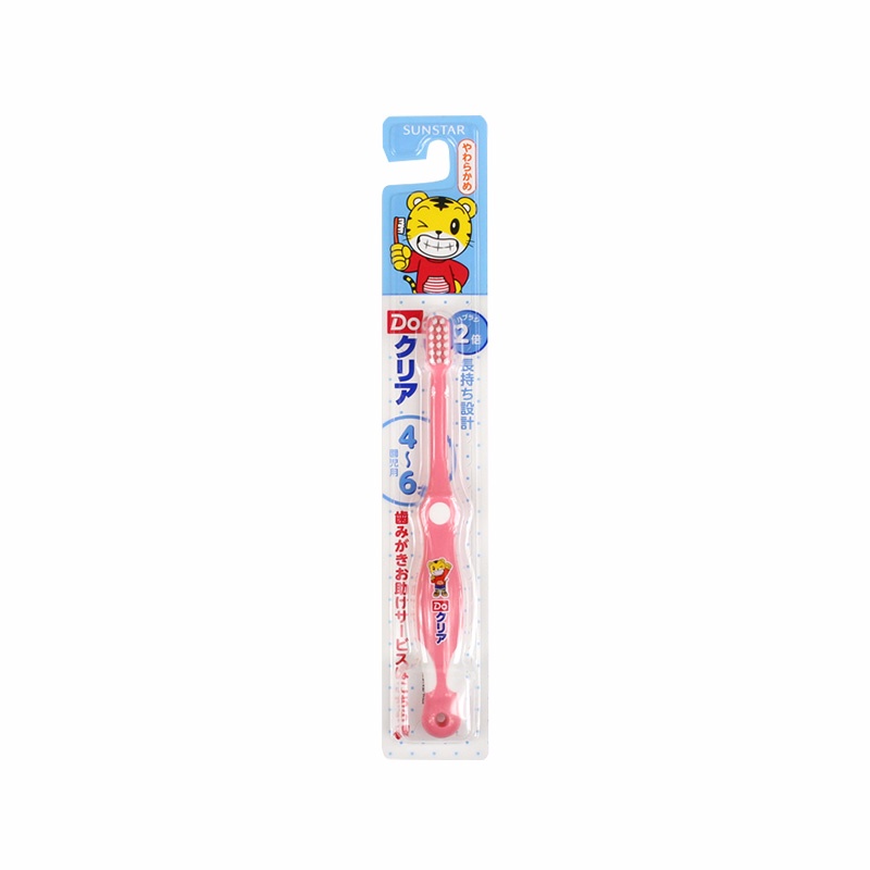 日本 SUNSTAR巧虎 儿童牙刷 4-6岁