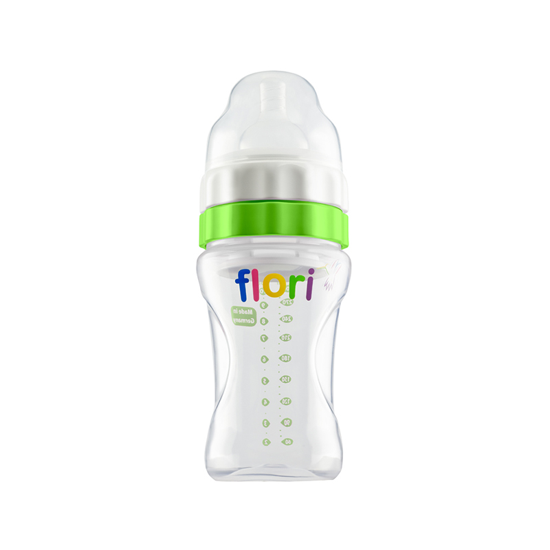 德国Flori儿童奶瓶（携带+冲泡）-绿色