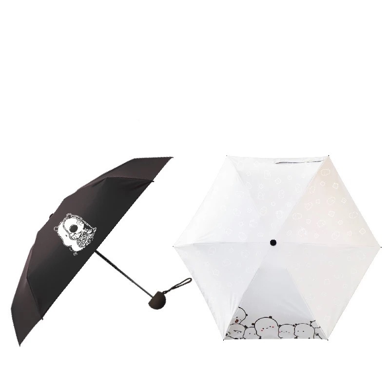 天开谷雨萌力星球晴雨两用遮阳伞五折可爱折叠伞
